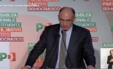 Letta: "Fondamentale approvare il Manifesto, e' la base del nuovo Pd"