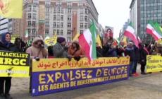 Iran: manifestanti a Bruxelles chiedono riconoscimento IRGC come organizzazione terroristica
