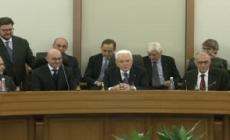 Csm, Mattarella: "Lavorare con obiettivita' e concretezza"