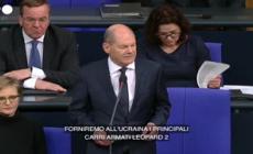 Scholz: "Sosteniamo l'Ucraina ma non entriamo in guerra"