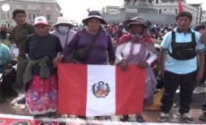 Peru': manifestazione a Lima contro la presidente Boluarte