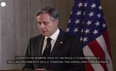 Medio Oriente, Blinken: "Usa ed Egitto lavorano insieme per riportare la calma"