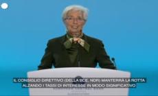 Bce, Lagarde: "L'economia dell'Eurozona si dimostra piu' resiliente del previsto"