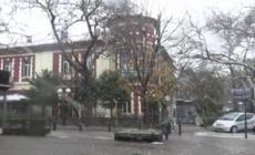 Grecia, nevicata a una manciata di chilometri da Atene