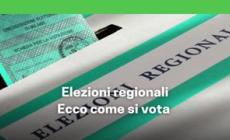 Elezioni regionali: ecco come si vota
