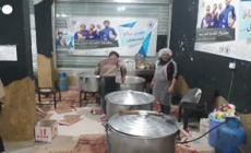 Terremoto in Siria, volontari preparano pasti caldi per gli sfollati