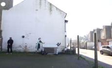 San Valentino, spunta un Banksy contro la violenza domestica