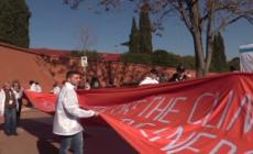 Clima, inaugurato a Roma un murale mangia smog da 100 studenti