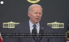 Usa, Biden: "Abbatteremo ogni oggetto che minaccia gli americani"