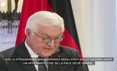 Ucraina, Steinmeier: "Se la Cina vuole avere ruolo costruttivo lo faccia sotto egida Onu"
