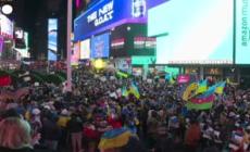 Un anno di guerra, in centinaia in piazza a New York