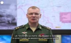 Mosca: "Bloccato un massiccio attacco di droni ucraini in Crimea"