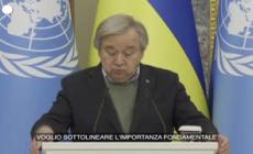 Ucraina, Guterres: "Cruciale l'estensione dell'accordo sul grano"