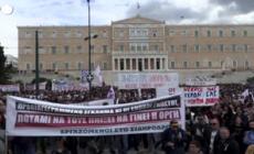Atene, nuova manifestazione dopo l'incidente ferroviario