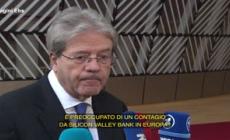 Svb, Gentiloni: "Al momento non c'e' un rischio contagio in Europa"
