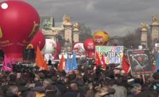 Manifestazione a Parigi contro la riforma delle pensioni