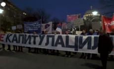 Serbia, nazionalisti contro il piano di pace europeo per il Kosovo