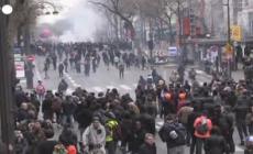 Riforma pensioni in Francia, tensione sui Grands Boulevards a Parigi