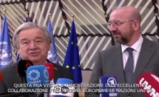 Consiglio europeo, Guterres: "Fra Ue e Onu collaborazione eccellente"