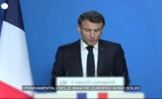 Macron: "Nella zona euro le banche sono le piu' solide"
