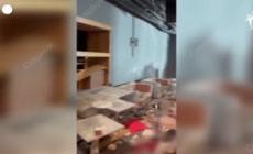 Bomba a San Pietroburgo, il "Street Food Bar" distrutto dopo l'esplosione