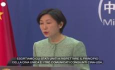 Taiwan, Cina: "Difenderemo fermamente la nostra sovranita'"