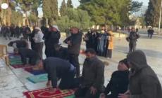 Gerusalemme, decine di religiosi ebrei alla Spianata delle Moschee