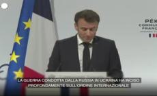 Macron: "La Cina puo' avere un ruolo primario per la pace"