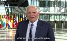 Nato, Borrell: "Ue sempre piu' vicina quindi piu' forte"