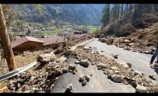 Frana in Valle Seriana, oltre 50 volontari impegnati a pulire