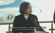 La presidente di Taiwan: "Non siamo isolati e non siamo soli"