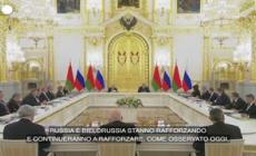 Russia-Bielorussia, Putin: "Rafforzeremo la cooperazione sulla difesa"
