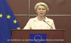 Diritti umani, von der Leyen: "Espressa preoccupazione per la situazione in Cina"