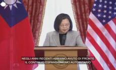 Tsai: "Taiwan di fronte a espansionismo autoritario della Cina"