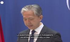 Taiwan, Pechino: "Indipendenza e pace sull'isola si escludono a vicenda"