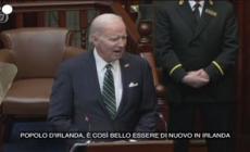 Irlanda, Biden: "La pace e' indispensabile, saremo vostro partner e sostenitori"
