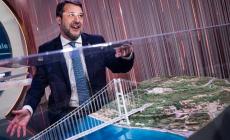 Salvini, il Ponte dello Stretto &egrave; un diritto degli italiani