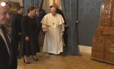 Papa in Ungheria, Francesco a colloquio con la presidente Novak
