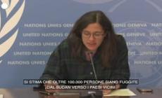 Onu: "Piu' di 100mila persone sono fuggite dal Sudan"