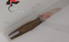 Quattro coltellate al padre durante lite, arrestato nel Milanese