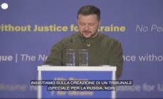Zelensky: "Tribunale speciale per l'aggressione russa"