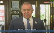 Russia, Lavrov: "Risponderemo con passi concreti ad attacco con droni al Cremlino"