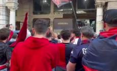 Il Genoa promosso in serie A: la festa dei tifosi