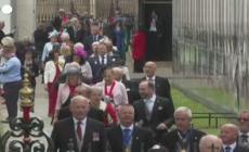 Incoronazione Carlo III, l'arrivo degli invitati all'abbazia di Westminster