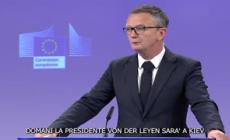 Giornata dell'Europa, domani Von der Leyen a Kiev