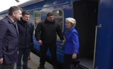 Giornata dell'Europa, Von der Leyen arriva a Kiev