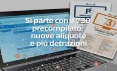 Si parte con il 730 precompilato: nuove aliquote e piu' detrazioni