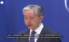 Inviato speciale della Cina lunedi' a Kiev, poi a Mosca