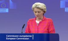 Ucraina, Von der Leyen: "Supportiamo piano di pace di Zelensky"