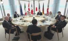 G7 in Giappone, leader riuniti per un pranzo di lavoro